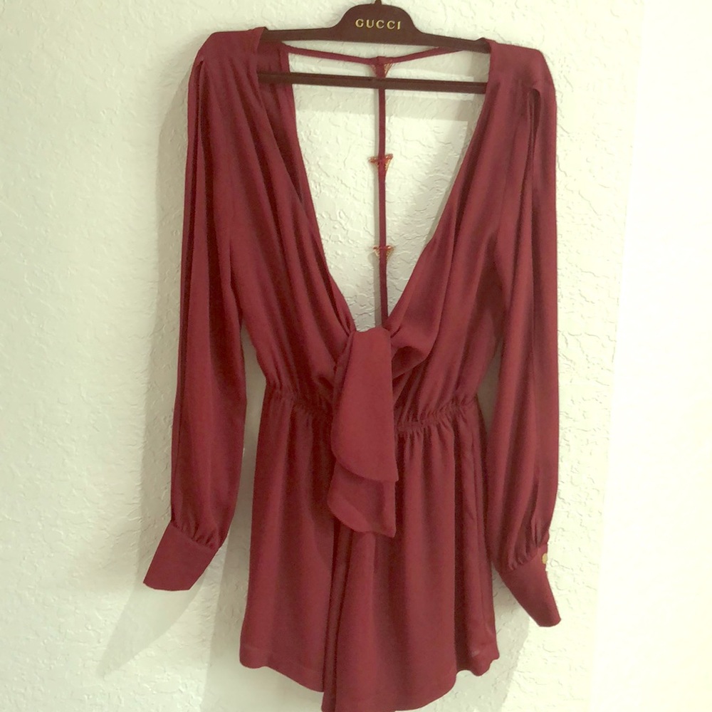 LF Maroone Romper